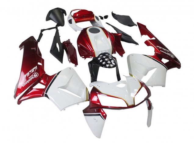 Kits Carenado Moto Honda CBR600RR 2005-2006 - Rojo Blanco Negro Asequibles