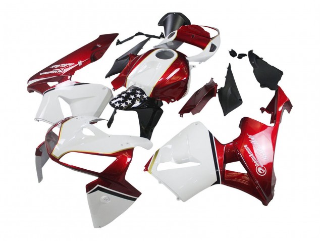 Kits Carenado Moto Honda CBR600RR 2005-2006 - Rojo Blanco Negro Asequibles