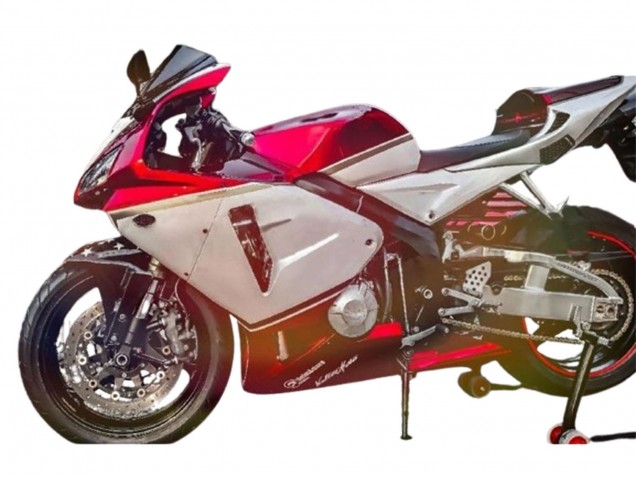 Kits Carenado Moto Honda CBR600RR 2005-2006 - Rojo Blanco Negro Asequibles