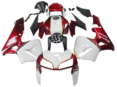 Kits Carenado Moto Honda CBR600RR 2005-2006 - Rojo Blanco Negro Asequibles