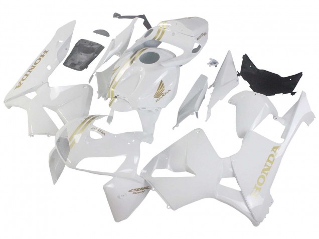 Carenados Moto Honda CBR600RR 2005-2006 - Blanco Oro Asequibles