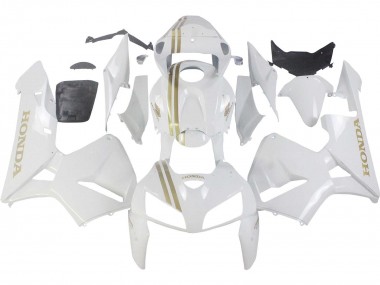 Carenados Moto Honda CBR600RR 2005-2006 - Blanco Oro Asequibles