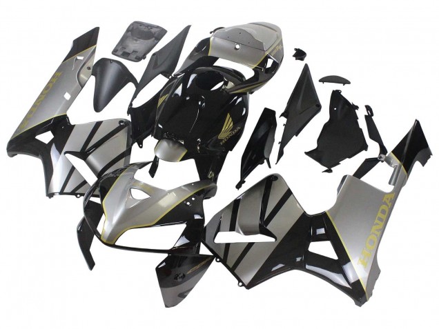 Carenado Moto Honda CBR600RR 2005-2006 - Gris Negro Asequibles