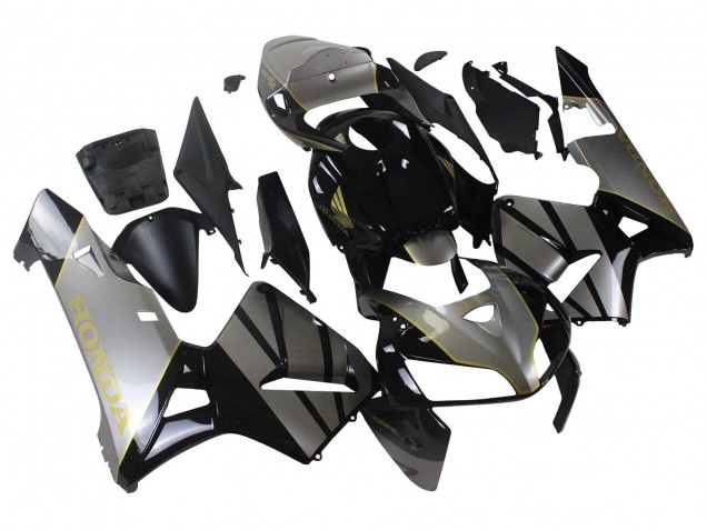 Carenado Moto Honda CBR600RR 2005-2006 - Gris Negro Asequibles