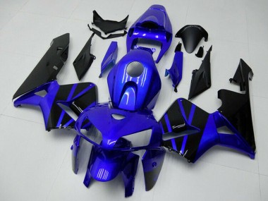 Carenado Moto Honda CBR600RR 2005-2006 - Azul Negro Asequibles