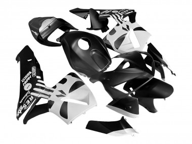 Carenado Moto Honda CBR600RR 2005-2006 - Negro Blanco Asequibles