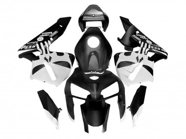 Carenado Moto Honda CBR600RR 2005-2006 - Negro Blanco Asequibles