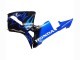 Carenado Moto Honda CBR600RR 2005-2006 - Negro Brillante Azul Llama Asequibles