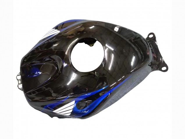 Carenado Moto Honda CBR600RR 2005-2006 - Negro Brillante Azul Llama Asequibles