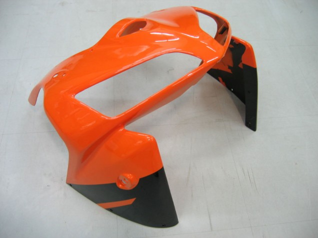 Carenados Moto Honda CBR600RR 2005-2006 - Naranja Negro Plata Asequibles