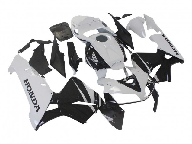 Carenados Moto Honda CBR600RR 2005-2006 - Negro Blanco Asequibles