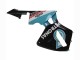 Carenados Moto Honda CBR600RR 2005-2006 - Azul Claro Negro 35 Asequibles