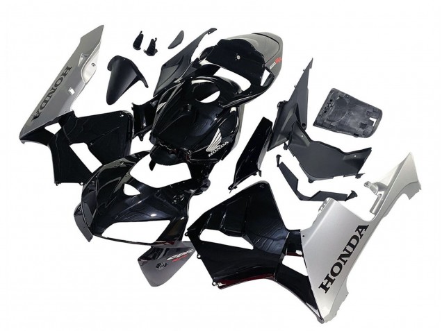 Carenado Moto Honda CBR600RR 2005-2006 - Negro Plata Asequibles
