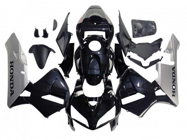 Carenado Moto Honda CBR600RR 2005-2006 - Negro Plata Asequibles