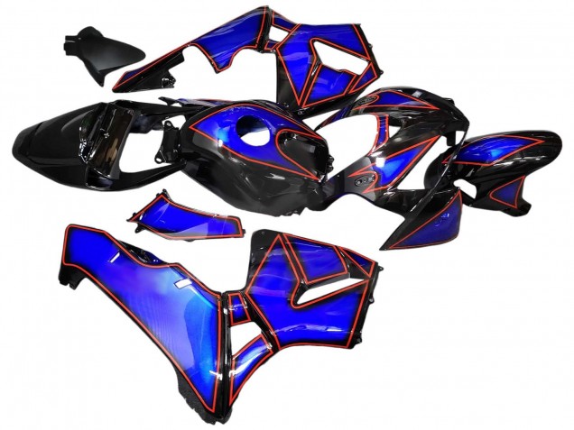 Carenados Moto Honda CBR600RR 2005-2006 - Azul Negro Rojo Línea Asequibles
