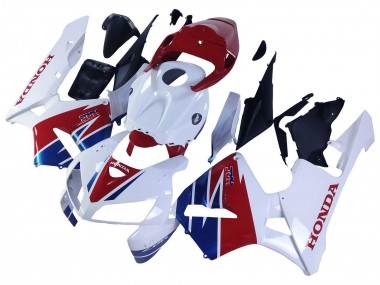 Carenado Moto Honda CBR600RR 2005-2006 - Blanco Rojo Azul HRC Asequibles