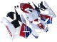 Carenado Moto Honda CBR600RR 2005-2006 - Blanco Rojo Azul HRC Asequibles