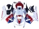 Carenado Moto Honda CBR600RR 2005-2006 - Blanco Rojo Azul HRC Asequibles