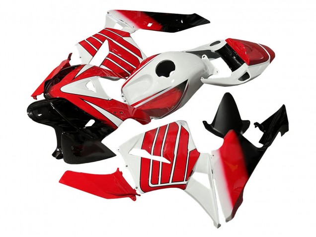 Carenado Moto Honda CBR600RR 2005-2006 - Rojo Blanco Negro Asequibles