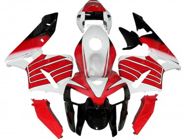 Carenado Moto Honda CBR600RR 2005-2006 - Rojo Blanco Negro Asequibles