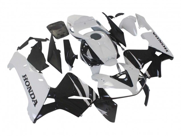 Carenado Moto Honda CBR600RR 2005-2006 - Blanco Negro Asequibles