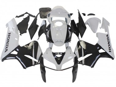 Carenado Moto Honda CBR600RR 2005-2006 - Blanco Negro Asequibles