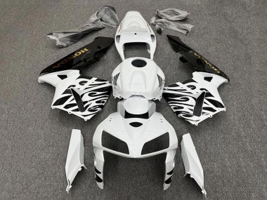 Carenados Moto Honda CBR600RR 2005-2006 - Blanco Negro Asequibles