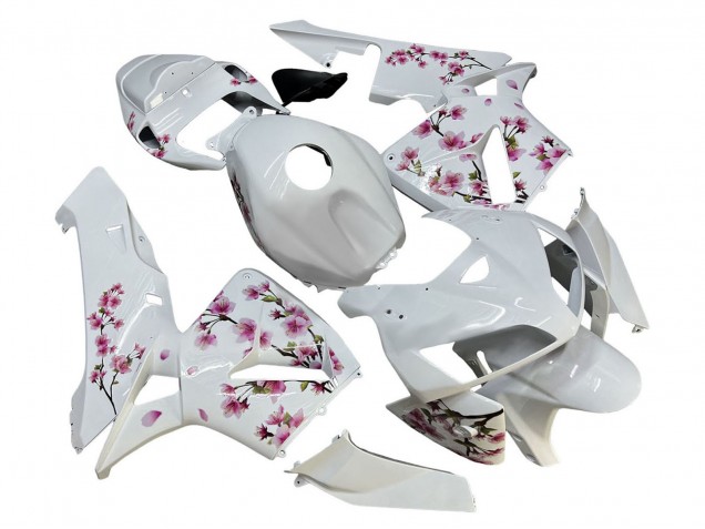 Carenados Moto Honda CBR600RR 2005-2006 - Blanco Cherry Blossom Asequibles