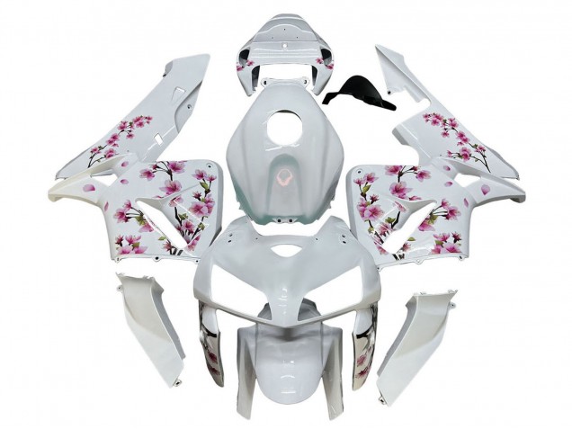 Carenados Moto Honda CBR600RR 2005-2006 - Blanco Cherry Blossom Asequibles