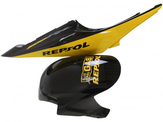 Carenados Moto Honda CBR600RR 2005-2006 - Amarillo Negro Repsol Asequibles
