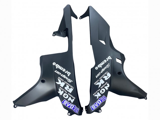 Carenado Moto Honda CBR600RR 2007-2008 - Negro Mate Blanco Repsol Asequibles