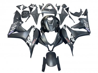 Carenado Moto Honda CBR600RR 2007-2008 - Negro Mate Blanco Repsol Asequibles
