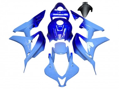 Carenados Moto Honda CBR600RR 2007-2008 - Azul Azul Claro Asequibles
