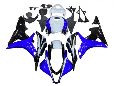 Carenado Moto Honda CBR600RR 2007-2008 - Blanco Azul Negro Brillante Asequibles