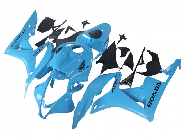 Carenados Moto Honda CBR600RR 2007-2008 - Azul Claro Carrera Asequibles