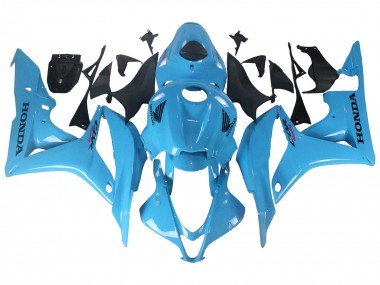 Carenados Moto Honda CBR600RR 2007-2008 - Azul Claro Carrera Asequibles