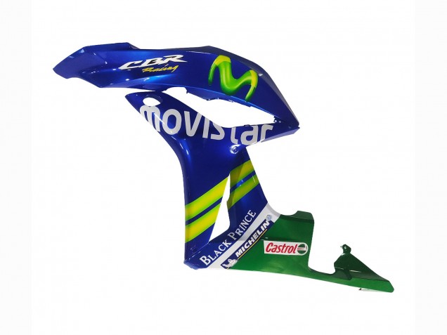 Carenados Moto Honda CBR600RR 2007-2008 - Azul Verde MoviStar Castrol Asequibles
