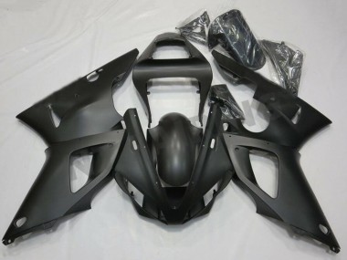 Carenados Moto Yamaha YZF R1 2000-2001 - Negro Mate Asequibles