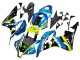 Carenados Moto Honda CBR600RR 2007-2008 - Verde Amarillo Negro Brillante Tiburón 46 Asequibles