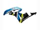 Carenados Moto Honda CBR600RR 2007-2008 - Verde Amarillo Negro Brillante Tiburón 46 Asequibles