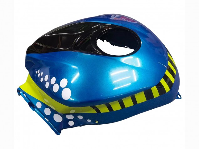 Carenados Moto Honda CBR600RR 2007-2008 - Verde Amarillo Negro Brillante Tiburón 46 Asequibles