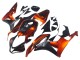 Carenado Moto Honda CBR600RR 2007-2008 - Naranja Negro Mate Asequibles