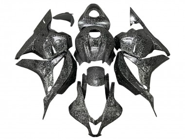 Carenados Moto Honda CBR600RR 2009-2012 - Negro Falsificado FibraCarbono Asequibles