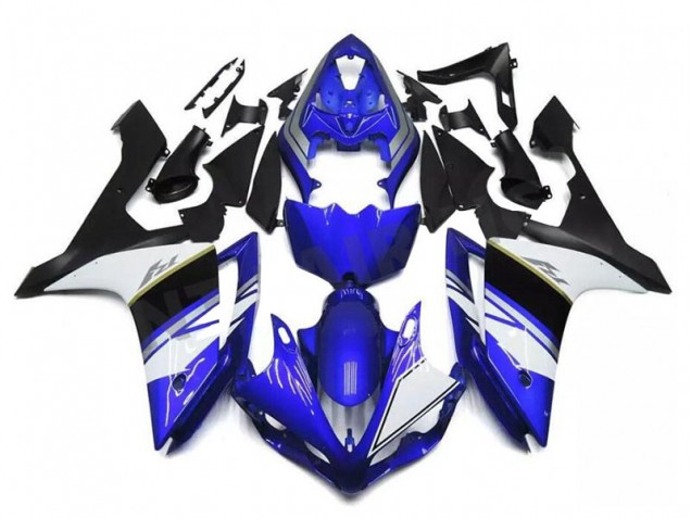 Carenados Moto Yamaha YZF R1 2004-2006 - Azul Blanco Negro Asequibles