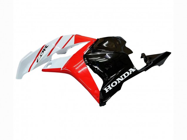 Carenado Moto Honda CBR600RR 2009-2012 - Blanco Rojo Negro Brillante Asequibles