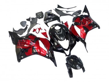 Carenados Moto Honda CBR600RR 2009-2012 - Rojo Negro Brillante Asequibles