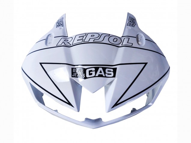 Carenados Moto Honda CBR600RR 2013-2023 - Blanco Negro Brillante Repsol Asequibles