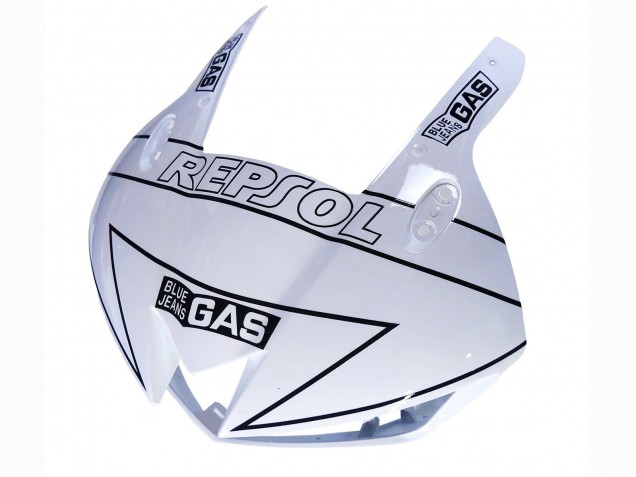 Carenados Moto Honda CBR600RR 2013-2023 - Blanco Negro Brillante Repsol Asequibles