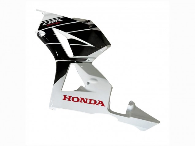 Kits Carenado Moto Honda CBR600RR 2013-2023 - Blanco Negro Brillante Asequibles