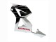 Kits Carenado Moto Honda CBR600RR 2013-2023 - Blanco Negro Brillante Asequibles